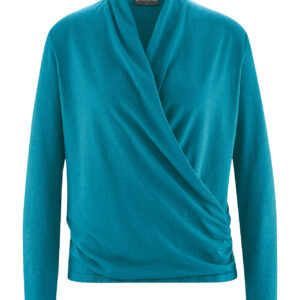 Ženski pulover konoplja, bom. DH656 lagoon