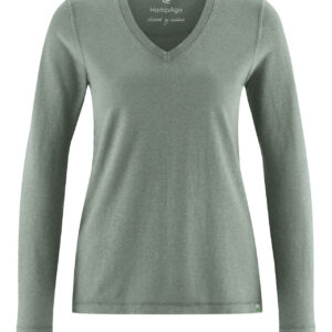 Ženski pulover konoplja, bom. DH658 thyme