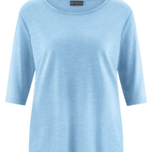 Ženska majica KR konoplja, bom. DH670 glacier