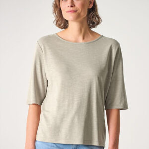 Ženska majica KR konoplja, bom. DH670 hibiscus