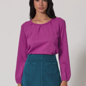 Ženski pulover konoplja, bom. DH672 violet S,M,L