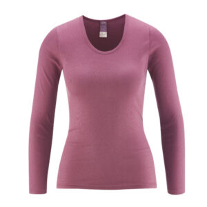 EKO Bombažna Ženska Majica DARK ROSE