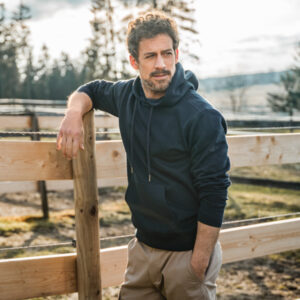 EKO Bombažni Moški Pulover DEEP SEA