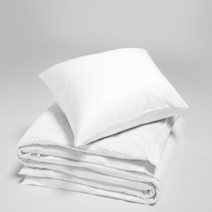 Posteljnina ekološki bombaž saten SNEŽNO BELA več dimenzij Posteljnina ekološki bombaž saten SNEŽNO BELA več dimenzij