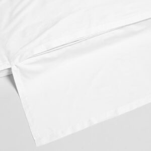 Posteljnina ekološki bombaž saten SNEŽNO BELA več dimenzij Posteljnina ekološki bombaž saten SNEŽNO BELA več dimenzij