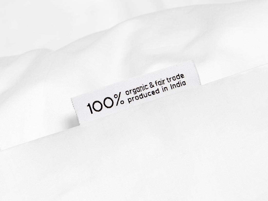 Posteljnina ekološki bombaž saten SNEŽNO BELA več dimenzij Posteljnina ekološki bombaž saten SNEŽNO BELA več dimenzij