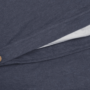 Otroška jersey posteljnina eko bombaž 100x135 T.MODRA