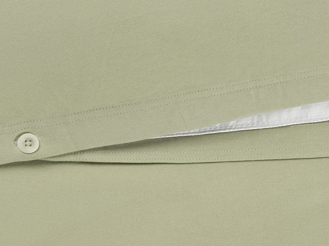 Otroška jersey posteljnina eko bombaž 100x135 PISTACIJA