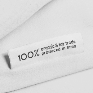 Otroška jersey posteljnina eko bombaž 100x135 BELA