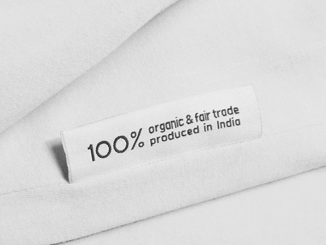 Otroška jersey posteljnina eko bombaž 100x135 BELA