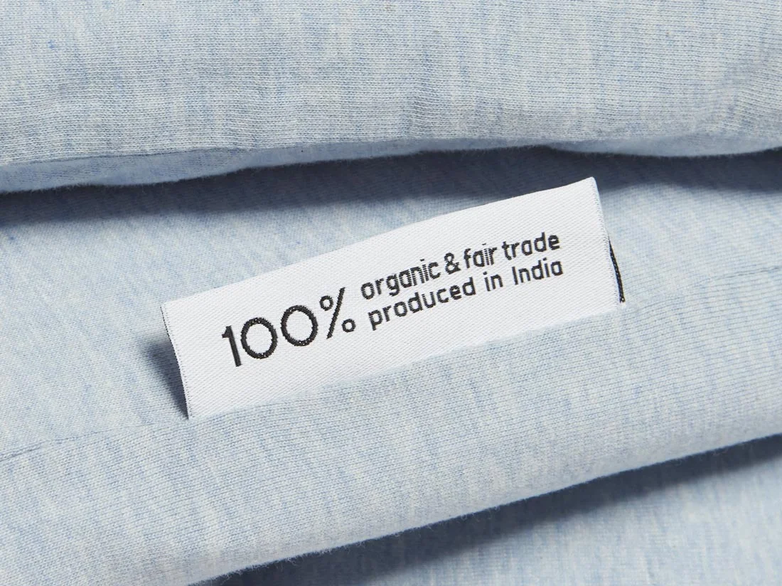 Otroška jersey posteljnina eko bombaž 100x135 S.MODRA