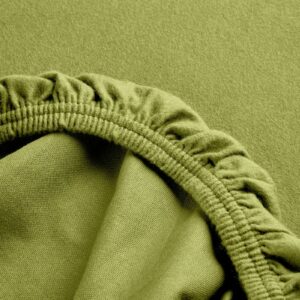 FLANELA jogi rjuha 20cm olivgrun eko bombaž FLANELA jogi rjuha 20cm olivgrun eko bombaž
