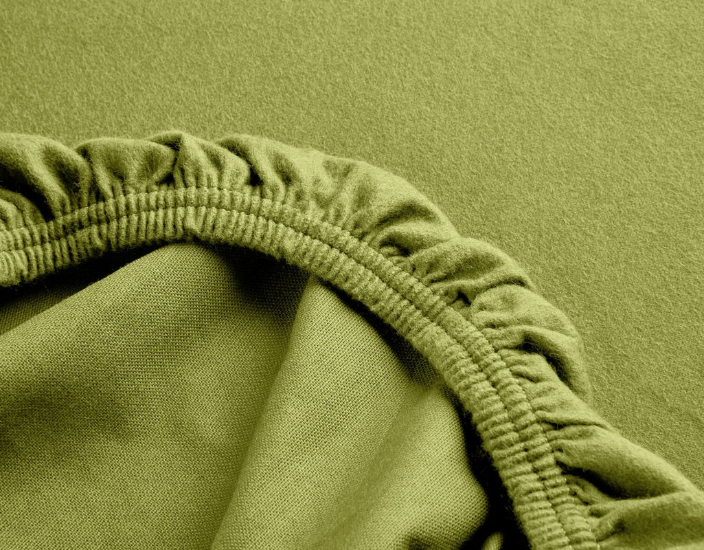 FLANELA jogi rjuha 20cm olivgrun eko bombaž FLANELA jogi rjuha 20cm olivgrun eko bombaž