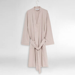 Kopalni plašč iz 100% eko bombaža roza Kopalni plašč iz 100% eko bombaža roza