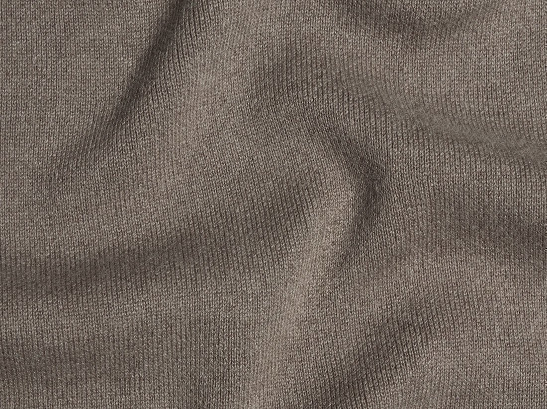 Pleteni plet iz 100% eko bombaža taupe