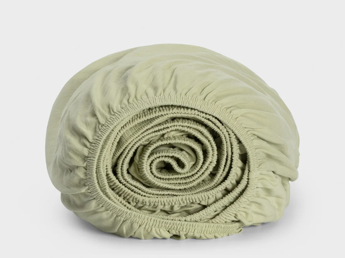 Otroška jersey jogi rjuha eko bombaž več dim. PISTACIJA Otroška jersey jogi rjuha eko bombaž več dim. PISTACIJA