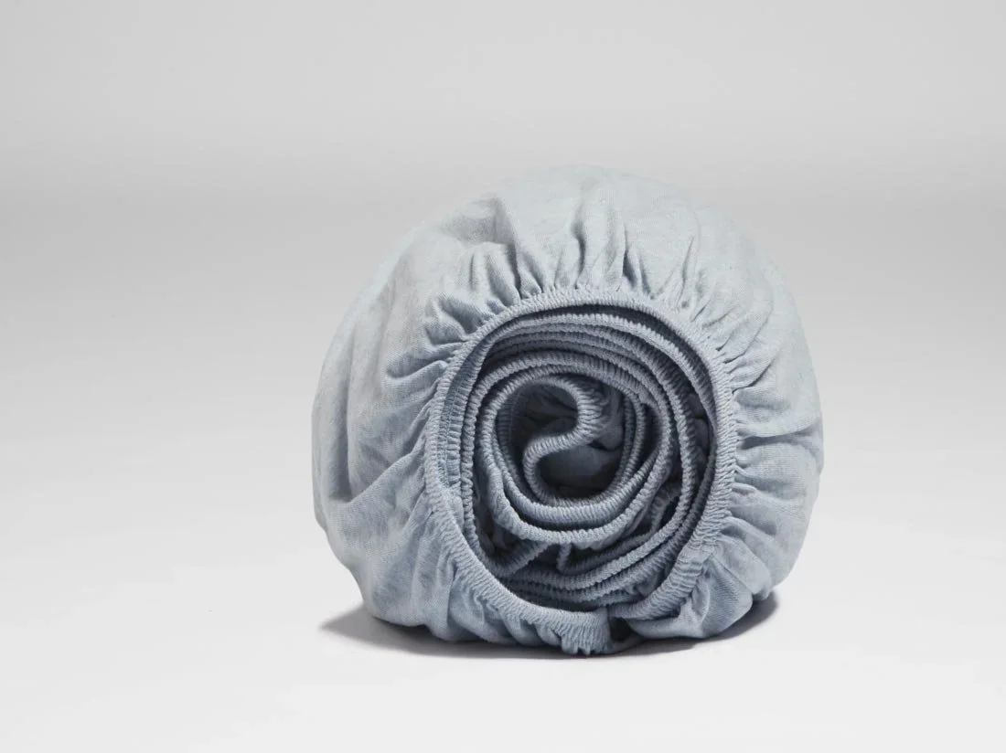 Otroška jersey jogi rjuha eko bombaž več dim. S.MODRA Otroška jersey jogi rjuha eko bombaž več dim. S.MODRA