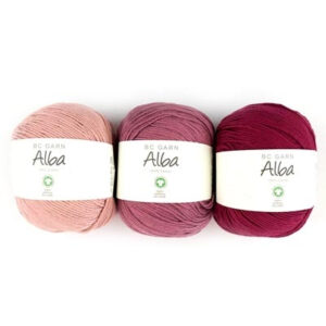 Preja iz eko bombaža ALBA rose 03 Preja iz eko bombaža ALBA rose 03