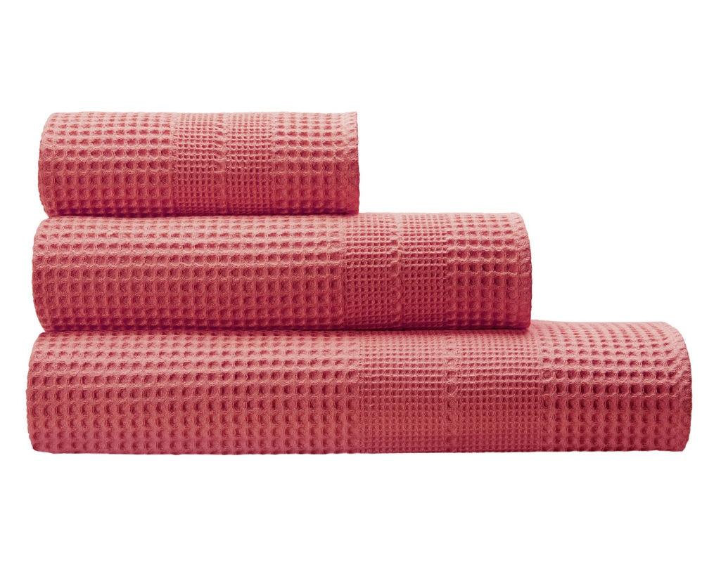 Brisača eko bombaž 50x100 Barva: koralna Brisača eko bombaž 50x100 Barva: koralna