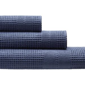 Brisača eko bombaž 50x100 Barva: steinblau