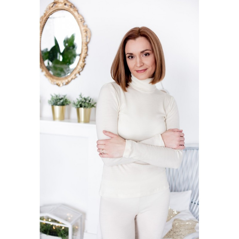 Ženski puli iz 100% volne NATUR BEL Ženski puli iz 100% volne NATUR BEL