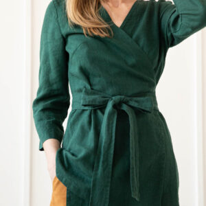 Srajca ženska 1510 100% lan, več barv in velikosti