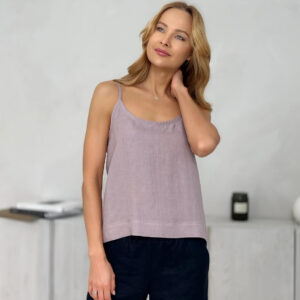 Top ženski 1507 100% lan, več barv in velikosti