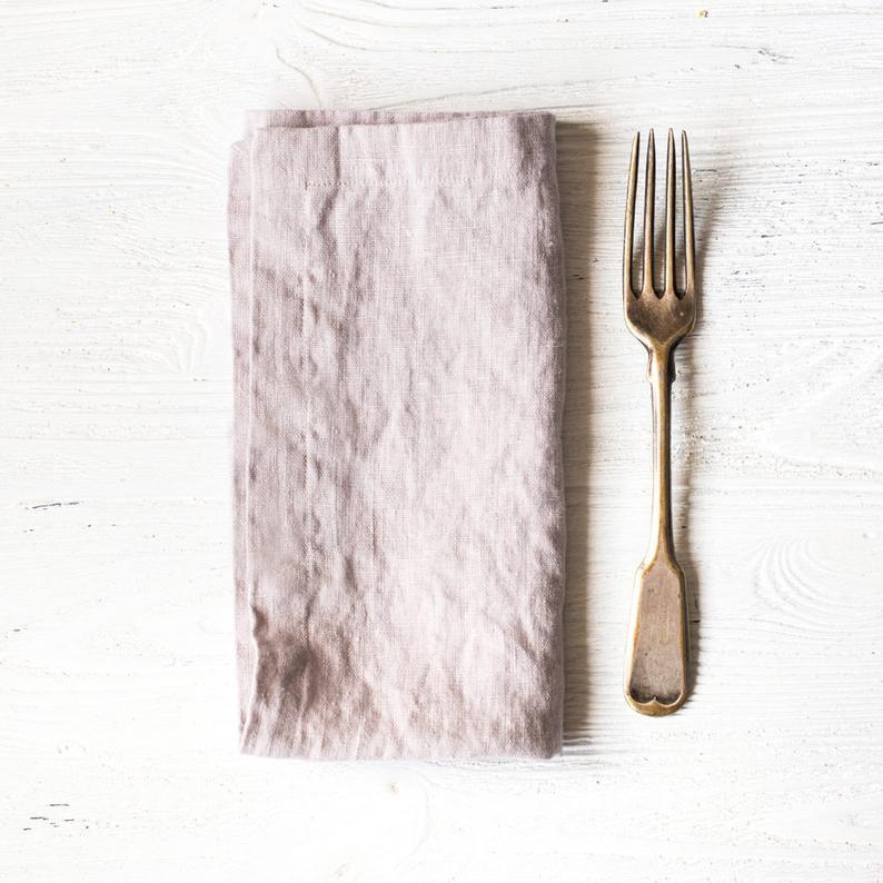 Pogrinjek 100% lan purple 45x45 Pogrinjek 100% lan purple 45x45