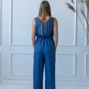 Jumpsuit 1220 100% lan, več barv in velikosti