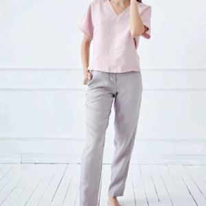 Tunika ženska 1505 100% lan, več barv in velikosti