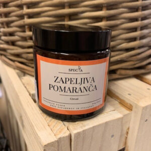 Dišeča sveča "Zapeljiva pomaranča" 120 ml.