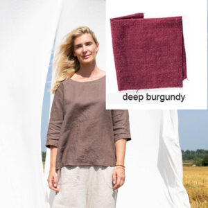 Laneni top JANUARY burgundy M/L Laneni top JANUARY burgundy M/L