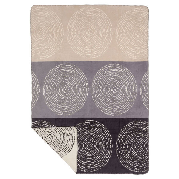 Odeja eko bombaž Kreise 150x200 quarz Odeja eko bombaž Kreise 150x200 quarz