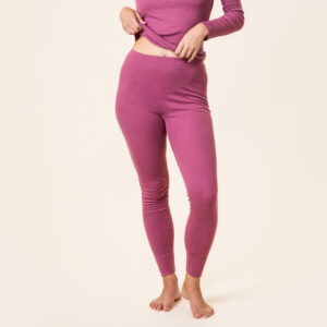 EKO Bombažne Ženske Legice DARK ROSE