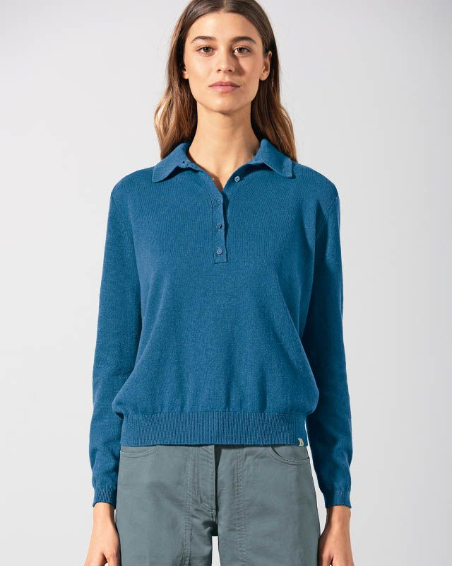 Ženski polo konoplja, bom. LZ389 antrazit XS,S,M,L