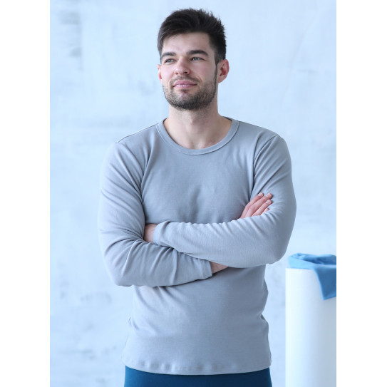 Moška majica DR iz 100% volne SIVA XL