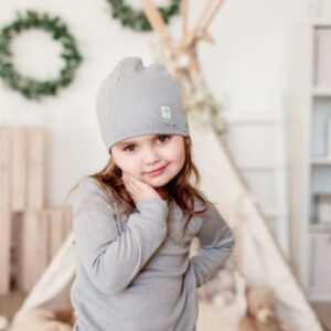 EKO Merino otroška kapa SIVA od 6 mes- 14 let EKO Merino otroška kapa SIVA od 6 mes- 14 let