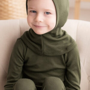 EKO Merino otroška kapa ZELENA več vel. EKO Merino otroška kapa ZELENA več vel.