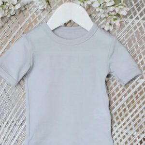 EKO Merino otroška majica KR SIVA od 62-116 EKO Merino otroška majica KR SIVA od 62-116