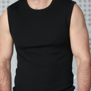 Moška majica BR iz 100% volne ČRNA XS do XXXL