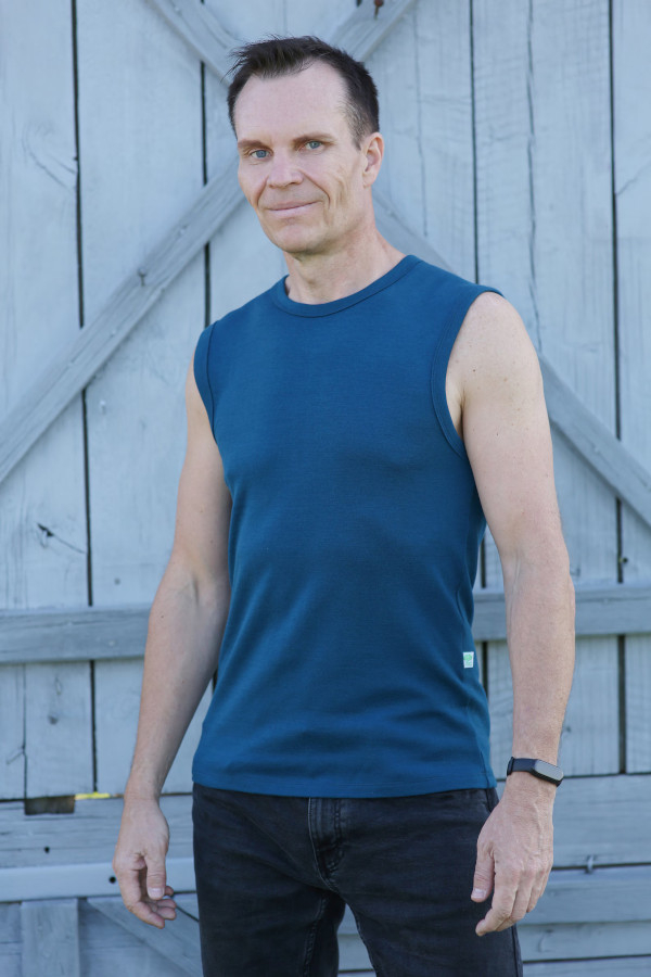 Moška majica BR iz 100% volne PETROL XS do XXXL Moška majica BR iz 100% volne PETROL XS do XXXL