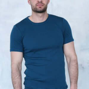 Moška majica KR iz 100% volne PETROL XS do XXXL