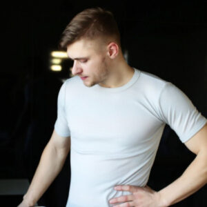 Moška majica KR iz 100% volne NATUR XS do XXXL