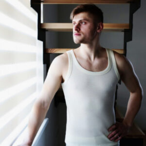 Moška majica BR iz 100% volne NATUR XL