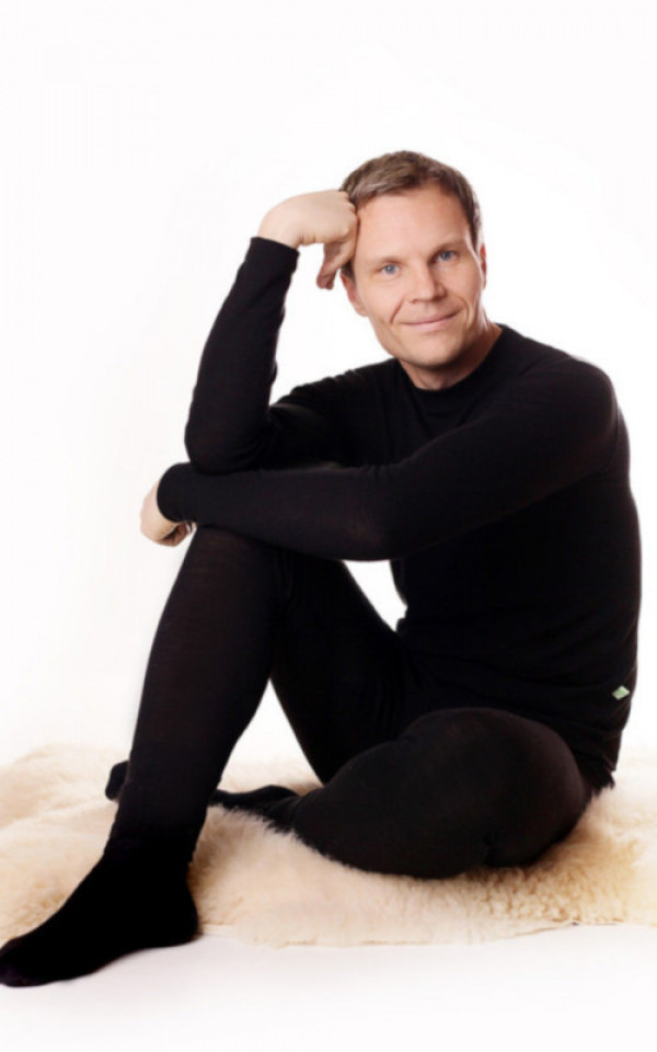 Moške legice iz 100% volne ČRNE XS do XXXL Moške legice iz 100% volne ČRNE XS do XXXL