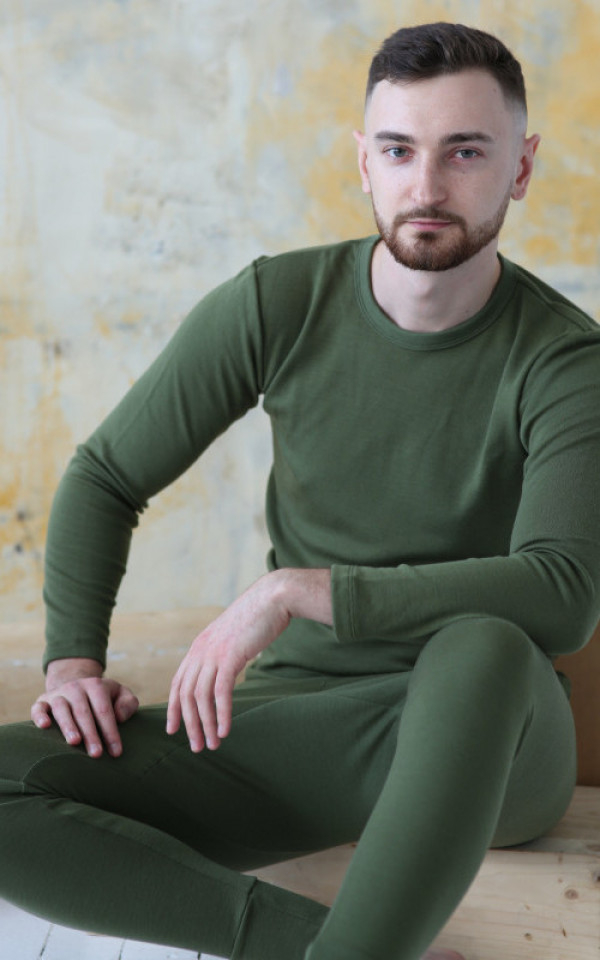 Moška majica DR iz 100% volne ZELENA XS do XXXL Moška majica DR iz 100% volne ZELENA XS do XXXL