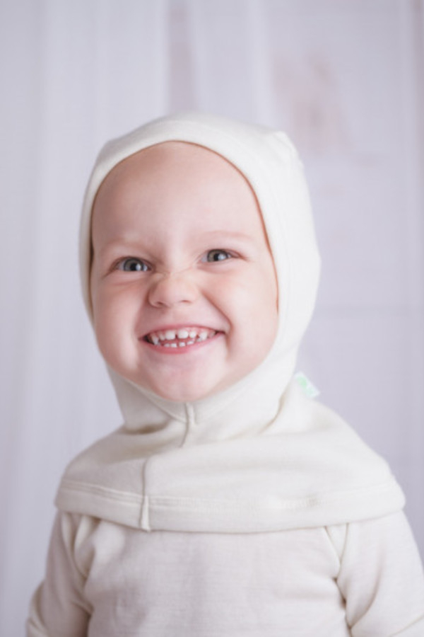 EKO Merino otroška kapa NATUR več vel. EKO Merino otroška kapa NATUR več vel.