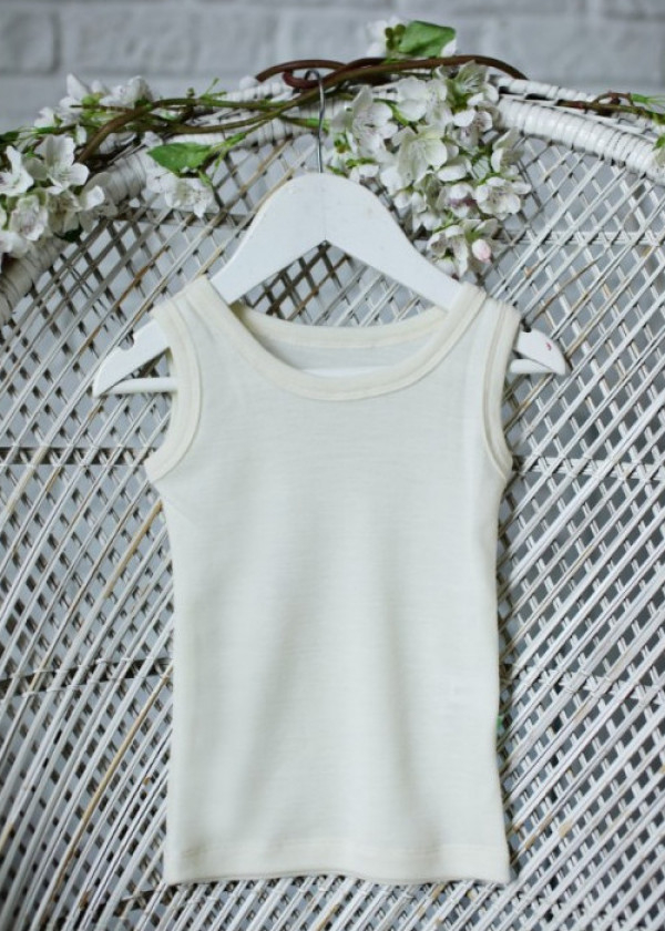 EKO Merino otroška spodnja majica NATUR od 62-116 EKO Merino otroška spodnja majica NATUR od 62-116