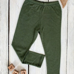 EKO Merino otroške legice ZELENE od 86-116 EKO Merino otroške legice ZELENE od 86-116