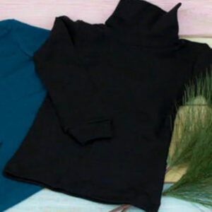 EKO Merino otroški puli DR ČRN od 122-152